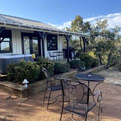 The Ultimate Romantic Getaway: Charming Cabin with a Hot Tub in Wimberley, Texas