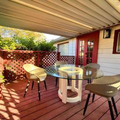 Cozy Suite with Patio and Free Gated Parking