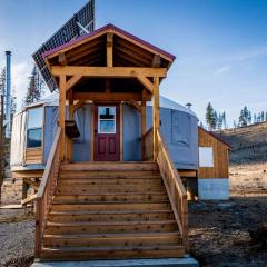 Secluded Modern Yurt with Sauna Perfect for Small Groups in Boise, Idaho