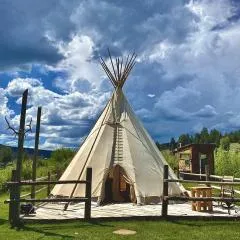 Tres Piedras Glamping Tipis for a Nature Escape near Taos