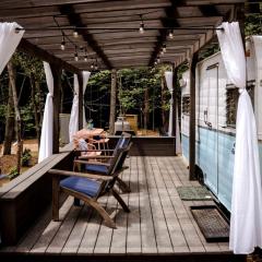 Dream Glamping at Adult-Only Vintage Camper Destination in Franklin, North Carolina