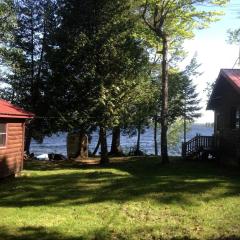 Charming Lakefront Cabin Rental with a Fire Pit near Brownville, Maine
