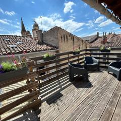La Dolce Vista et sa terrasse privée avec vue