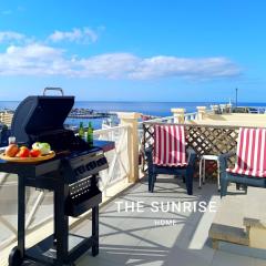 The Sunrise Home Sea views and terrace house with barbecue