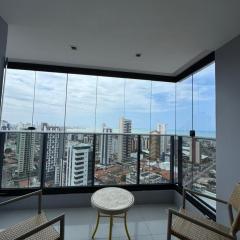 Flat One Way com academia e excelente localização