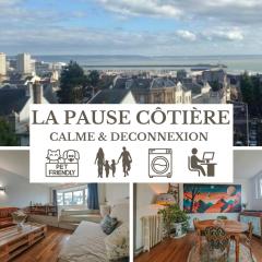 OFFRE spéciale septembre La Pause Côtière VUE MER Spacieux et Lumineux PLAGE à 5 min