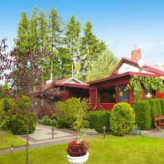 House near Lake Zawiat and Baltic Sea