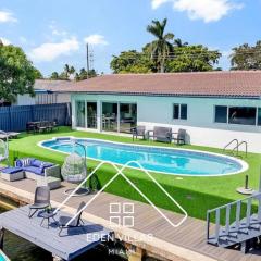 Casa Utopia Waterfront Pool 15 min to Beach