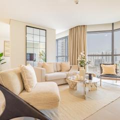 Groups and Families Paradise - 5 min from ADGM, Galleria, Cleveland, Beach, etc - Designer's Choice - New Building - Heart of Al Reem