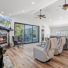 Forest Retreat with Decks, Game Room & Walk to Lake
