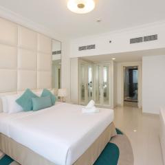 LUX 1 bed flat with Burj Khalifa View - 3 minute walk to Dubai Mall - Best Location - Best Balcony View