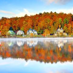 Lakefront Adirondack Cabin - Dock - Canoe - 10 min to Lake Placid