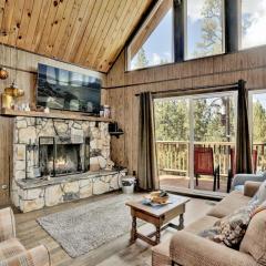 Modoc Cabin at Big Bear Village - Charming Downtown Family Retreat - Foosball - Fireplace - Sun Deck