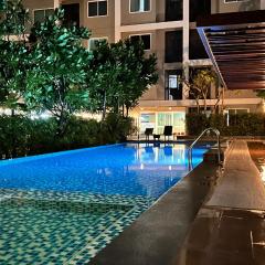 Peaceful Stay at MT Cozy New Room-Self Check-in เช็คอินด้วยตนเอง