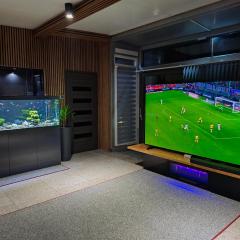 Villa Vip pokoje,śniadanie,Apartament kinowy