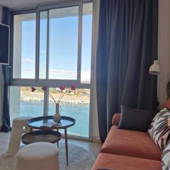 Le Pavois d'Or, studio rénové avec goût, Superbe Vue, Proximité Gare et Centre, Climatisation