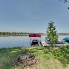 Big Fish Bay Hideaway - Rice Lake Home with Dock!