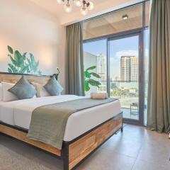 Stylish 1BR Apartment with Pool, Gym & Balcony - JVC Oxford Terraces