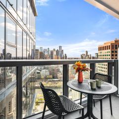 Modern City Views Escape with Gym Access