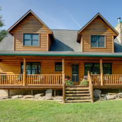 1 Mi to Public Beach Port Austin Cabin with Hot Tub
