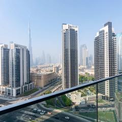 TRPS - Marquise Square, Business Bay - Burj Khalifa View, Spacious Studio, Fully Furnished