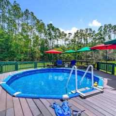 Cabin Retreat on 8.5 Acres at High Springs, FL