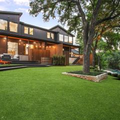 Full Duplex ATX Modern Creekside Retreat 2 Pools