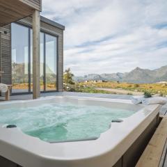 Stunning Lofoten Lodge with views and jacuzzi