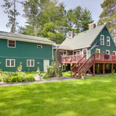 Dock and Views Lakefront Family Home in Conover!