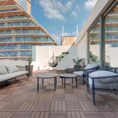 A lovely 2BR penthouse in St Julians, PV with WIFI by 360 Estates