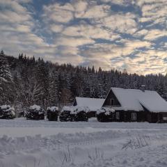 Nad Mikowym Potokiem - wydzielona część drewnianego domu z osobnym wejściem i ogrodem