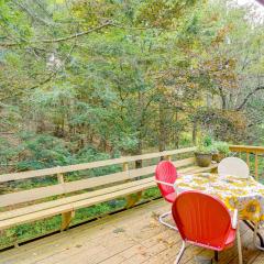Quiet All-Season Creekside Escape in Upstate!