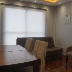 Apartamento central próximo ao Shopping Palladium com garagem coberta