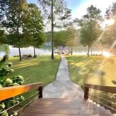 Paradise Point - 4BR Lakefront Haven Dock, Kayaks, & Cozy Firepit