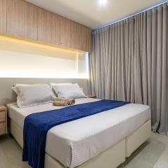 Apê com piscina e academia: Metrô 350m