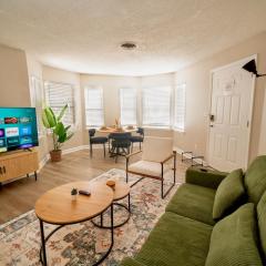 Stylish & Cozy Retreat with Backyard & Parking