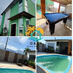 Casa com piscina próximo à praia