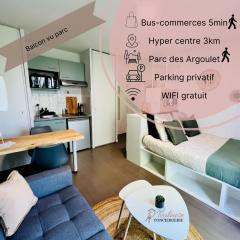 Ho Toulouse -Joli studio avec balcon
