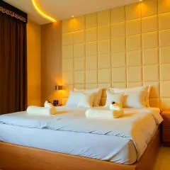 Rainbow lights VIEW hotel