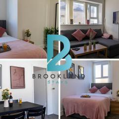 One Bedroom Flat by Brookland Stays Serviced Accommodation Short Lets Blackpool with Free WiFi