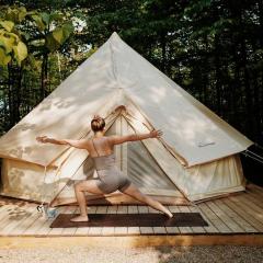 Gorgeous Bell Tent near Bruce Peninsula National Park, Perfect for an Off-Grid Weekend of Glamping