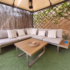 Spacious apartment with large private garden in Palm Mar