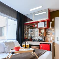 Studio com Piscina e Garagem a 7 min do Allianz