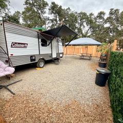 Cozy RV in Clearlake Private Gated Entry Free WiFi and Coffee Sleeps 4