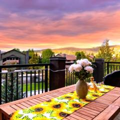 KBM Resorts Crestview Condos Spacious condo near Olympic Park with gas fireplace year-round pool hot tub and shuttle access CVC-308B