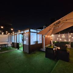 용산 루프탑, 63빌딩 남산뷰, 4룸, 10인 가족친구, 장기숙소, 야경명소