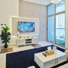 Modern cozy two bedrooms in very attractive location with marina view