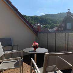 Neustadter Stadthaus, 5-6 Betten, 4 Bäder, 2 Terrassen, Balkon