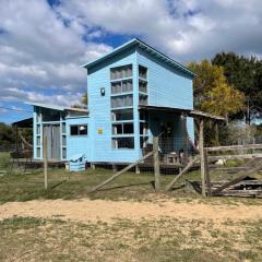 El bloque pastel celeste