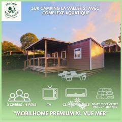 Houlgate-206- Mobilhome Premium 6 personnes Camping 5 étoiles - Séjour Normandie - Paris Eure Gestion
